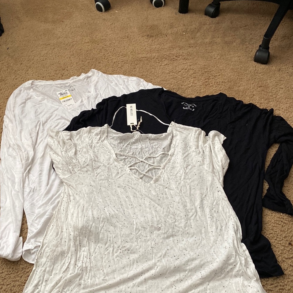 3 womens shirts size medium brand new